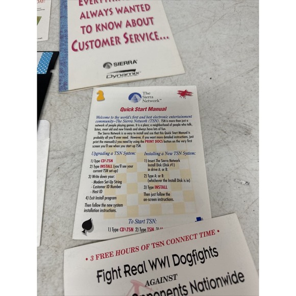 VTG Sierra Network Constant Companion DOS Computer Software 5.25" Floppy Manual - Picture 4 of 10